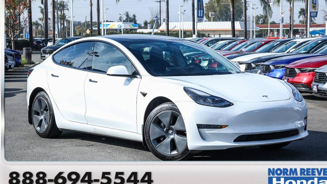 TESLA MODEL 3 2021 5YJ3E1EA0MF058980 image